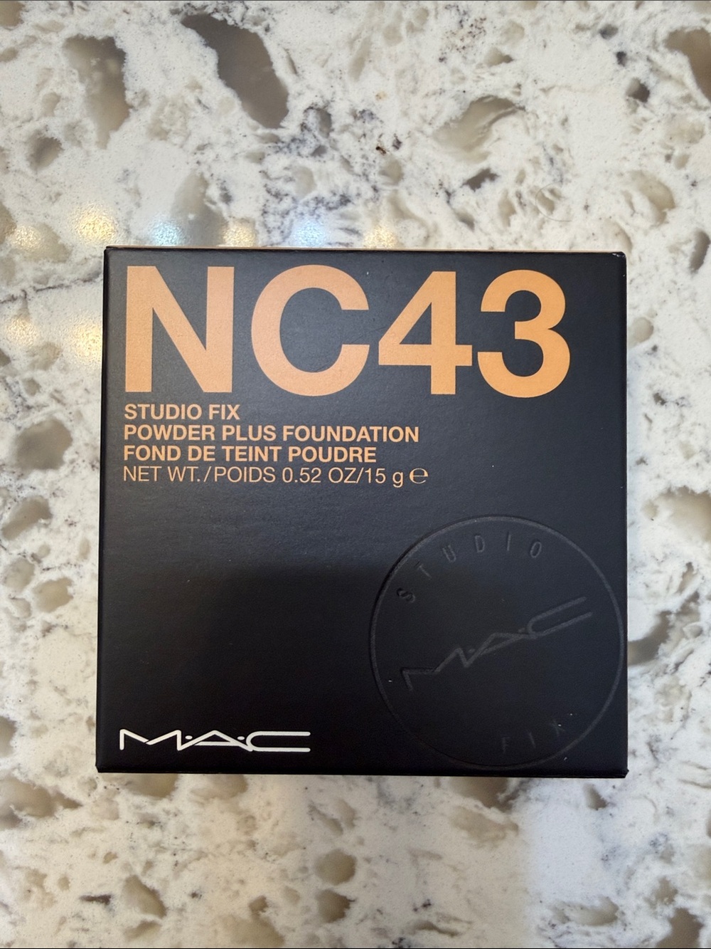 Rare and original MAC Studio Fix Powder Plus Foundation in shade NC 43
